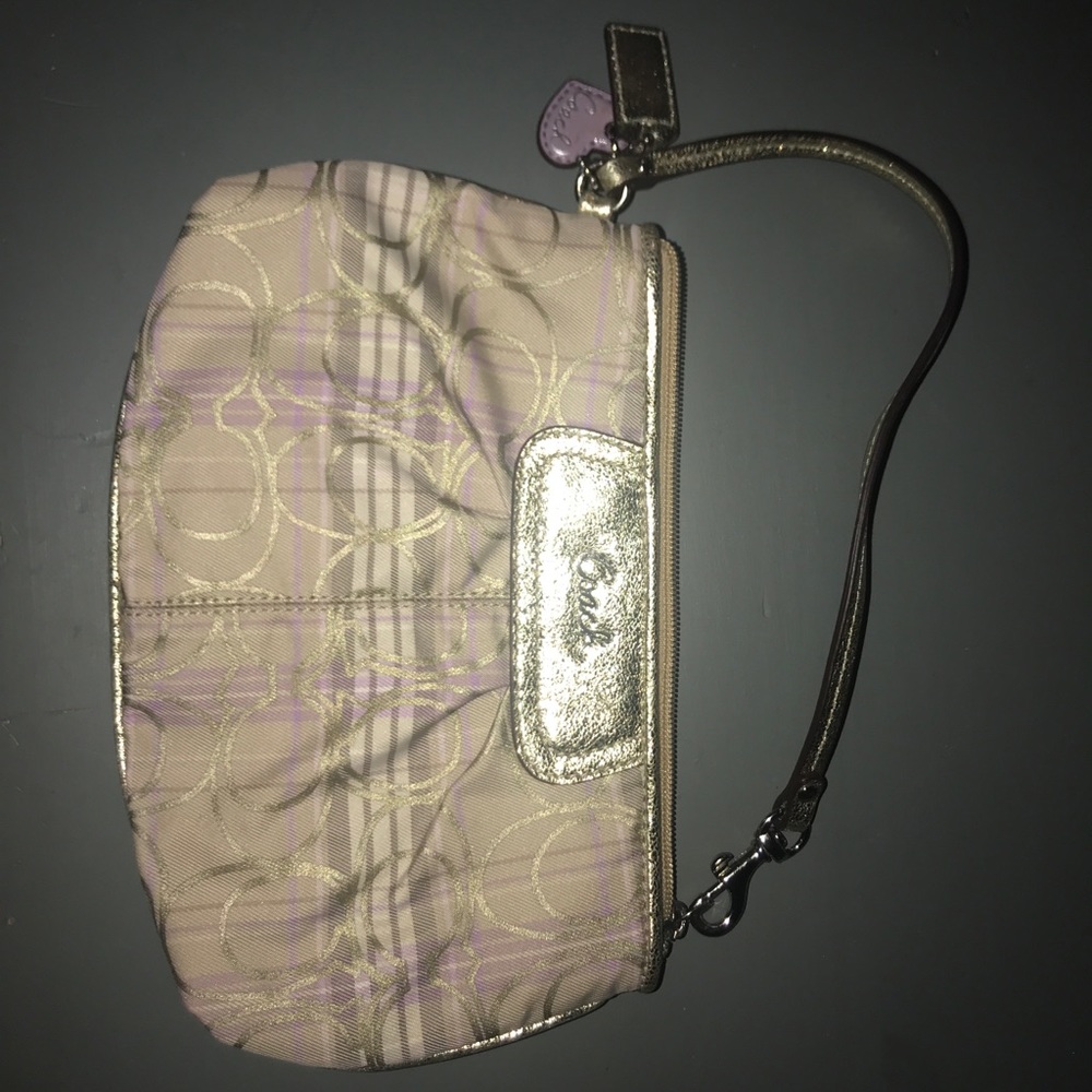 NEW! Coach wristlet!
